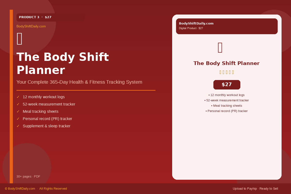 The Body Shift Planner
